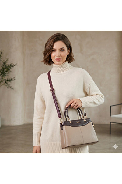 Nas Bag Women's Stylish Hand and Shoulder Bag Sand Brown Victoria