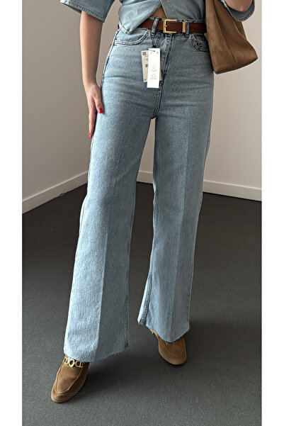 Tuscan High Waist Crop Wide Leg Jeans
