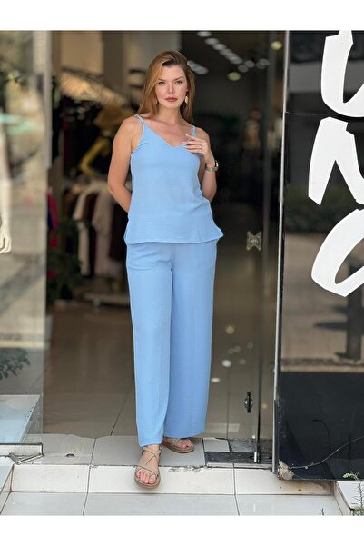 aytenli Σετ Aerobin με λεπτές τιράντες και λαιμόκοψη V