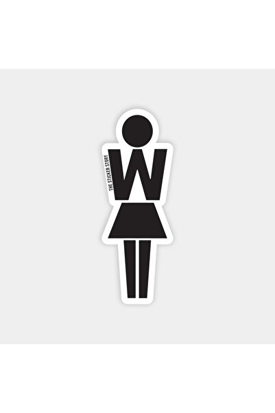 The Sticker Story. Wc Symbol Sticker