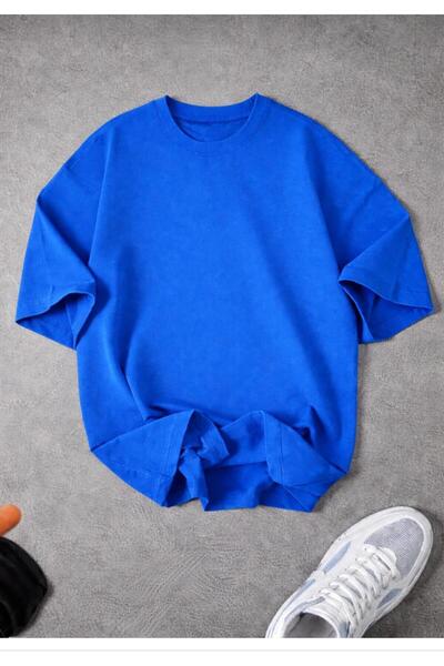 KOZİA OUTDOORS Ανδρικό γυναικείο μπλουζάκι με βασική λαιμόκοψη και μεγάλο μέγ...