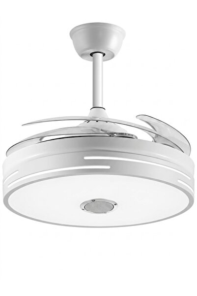 Mutlusan AYDINLATMALI TAVAN VANTİLATÖRÜ (BLUETOOTHLU) - BÜYÜK BOY - 52 cm
