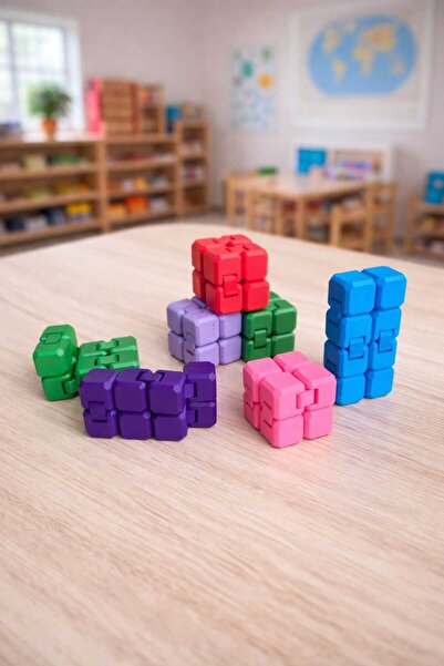 Sonsuzluk Küpü&Hareketli Stres Küpü 3D Baskı Eğitici Oyuncak