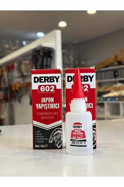 Derby 602 Genel Amaçlı Japon Yapıştırıcı 15 gr. 2 ADET