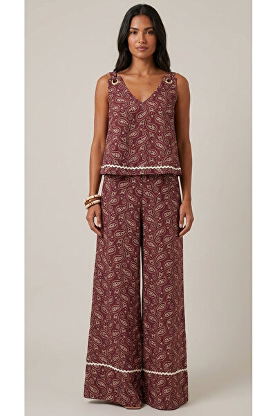 Suziş ΣΕΤ ΜΠΛΟΥΖΑΚΙ ΚΑΙ ΠΑΝΤΕΛΟΝΙ ΜΕ ΕΘΝΙΚΟ ΣΧΕΔΙΟ ΚΑΙ ΤΙΡΑΝΤΕΣ 4S3051