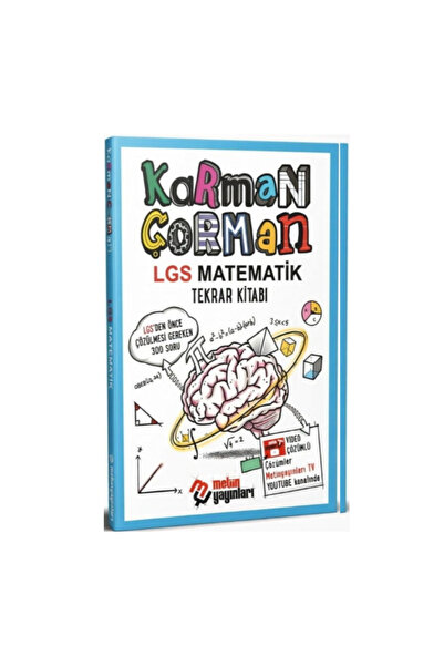 Okyanus Yayınları 2026 Metin Yayınları Karman Çorman LGS Matematik Tekrar Kitabı