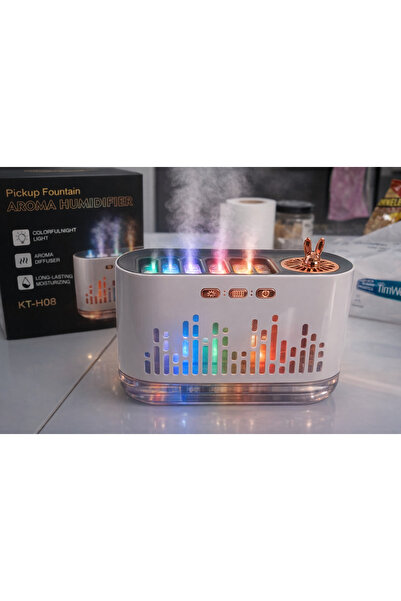 ARUZEN LED Işıklı Aroma Difüzör Hava Nemlendirici 700ML USB Renkli Buhar