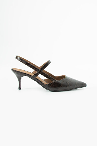 Siena Shoes Γυναικεία ελαστικά παπούτσια με τακούνι από γνήσιο δέρμα Vexa, κα...