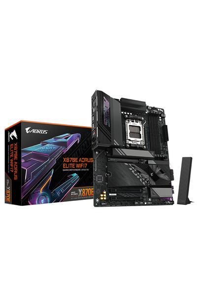 Gigabyte X870E AORUS ELITE WIFI7 DDR5 HDMI TYPE-C PCIE 5.0 AM5 ATX