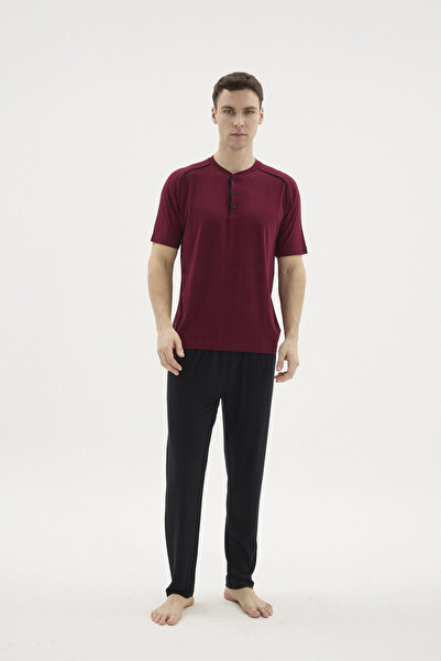 SS HOME CONCEPT Kocabey kkt-26153 men's midi collar pajama set