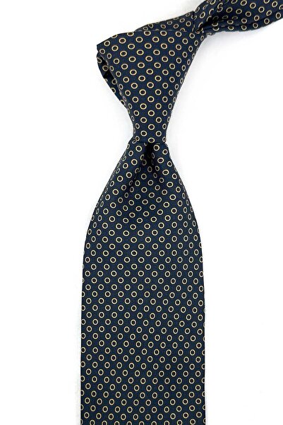 Kravatkolik Black Polka Dot Pattern Italian Silk Tie Ik2362