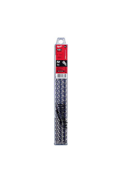 Milwaukee 10. 0x265 mm Sds-Plus Mx4 Serisi 4 Elmaslı Matkap Ucu - 10'lu