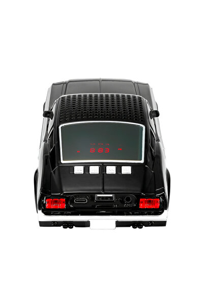 OEM Boxă Portabilă Bluetooth Tip Ford Mustang, 10W, Radio FM, USB, AUX, TF Card, Handsfree, LED, Boxă Wireless Premium, Negru