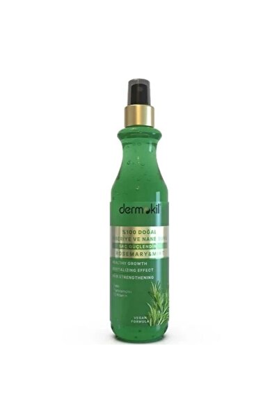 Dermokil Biberiye Suyu %100 Doğal Saç Güçlendirici Sprey 250ml