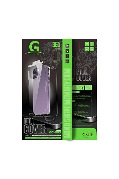 FAROUKİ Apple iPhone 16E 360 Full Body Back Protector