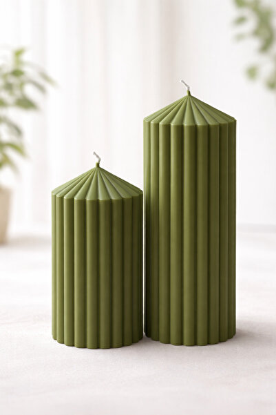 Veluna mum El Yapımı Pastel ve göz alıcı renklerle bahar temalı mum 💫🕯️