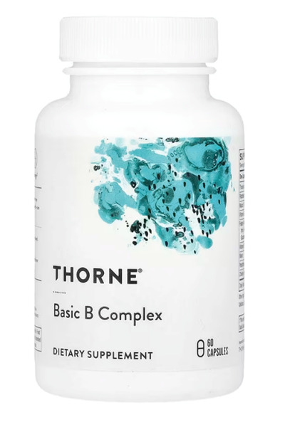Thorne , Basic B Complex, 60 Capsules.