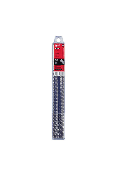 Milwaukee 8. 0x265 mm Sds-Plus Mx4 Serisi 4 Elmaslı Matkap Ucu - 10'lu
