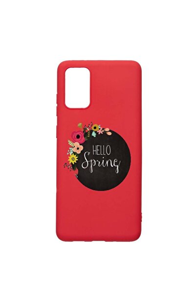 bestcase Θήκη σιλικόνης, Συμβατή με Samsung Galaxy A02s, Hello Spring, ανθεκτ...