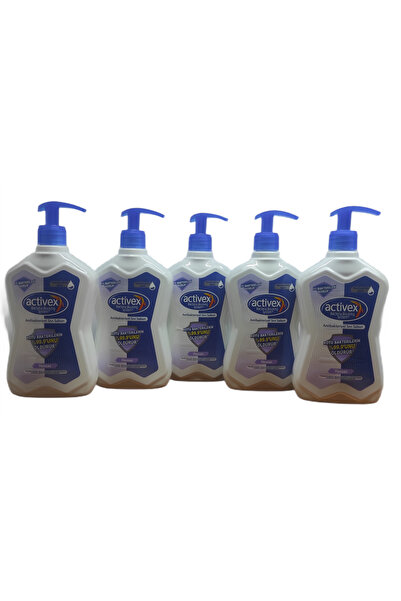 Activex NEMLENDİRİCİLİ SIVI SABUN HASSAS CİLTLER İÇİN 500 ML X 5 ADET
