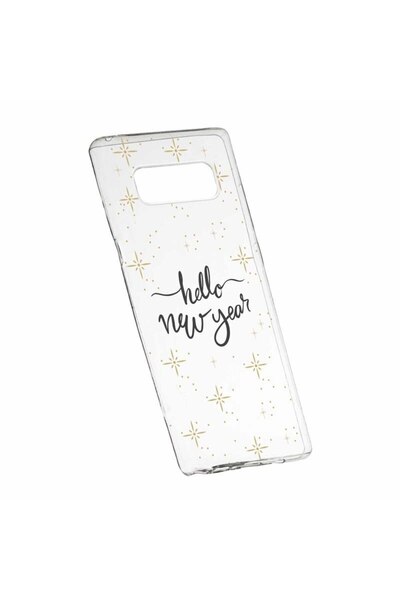 bestcase Θήκη για Samsung Galaxy Note 9, Σιλικόνης, Λεπτή, Hello New Year, 173