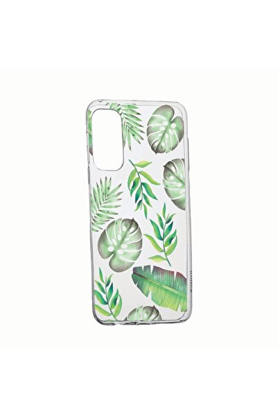 bestcase Θήκη σιλικόνης συμβατή με Samsung Galaxy A03s, Τροπικό, ανθεκτική στ...