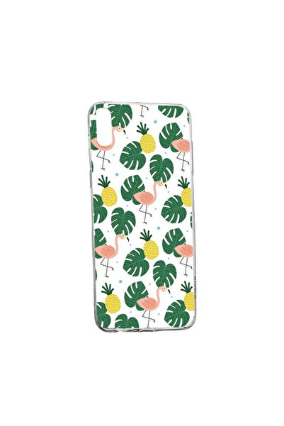 bestcase Husa Silicon Compatibila cu Samsung Galaxy A02, Tropical, rezistenta...