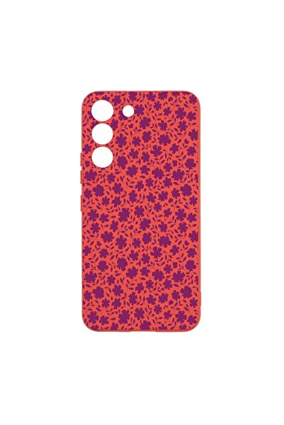 bestcase Θήκη σιλικόνης, Συμβατή με Samsung Galaxy S22 Plus, Σχέδιο λουλουδιώ...