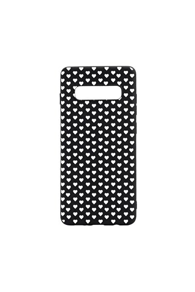 bestcase Θήκη σιλικόνης συμβατή με Samsung Galaxy S10, Μικρά Καρδιές, ανθεκτι...