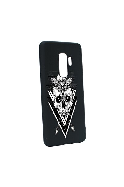bestcase Силиконов калъф, съвместим със Samsung Galaxy S9, с дизайн на череп,...