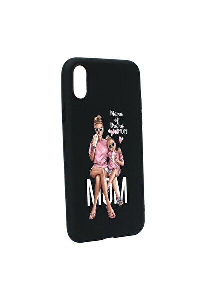 bestcase Θήκη σιλικόνης συμβατή με Apple iPhone XR, Κοριτσίστικη Μαμά, Μαμά τ...