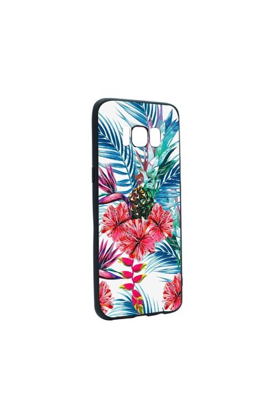 bestcase Θήκη σιλικόνης συμβατή με Samsung Galaxy S8, Τροπικό, Ανανάς, ανθεκτ...