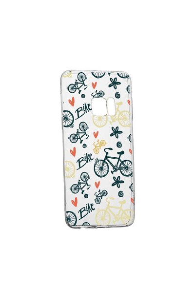 bestcase Θήκη σιλικόνης συμβατή με Samsung Galaxy S7, Bike Love, ανθεκτική στ...
