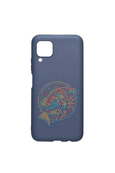 bestcase Θήκη σιλικόνης συμβατή με Samsung Galaxy M53, Νέον Ψάρι, ανθεκτική σ...