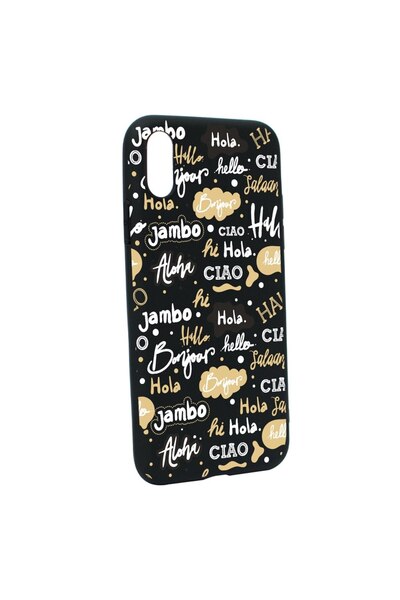 bestcase Θήκη σιλικόνης συμβατή με Samsung Galaxy A13, Hello, ανθεκτική στη φ...