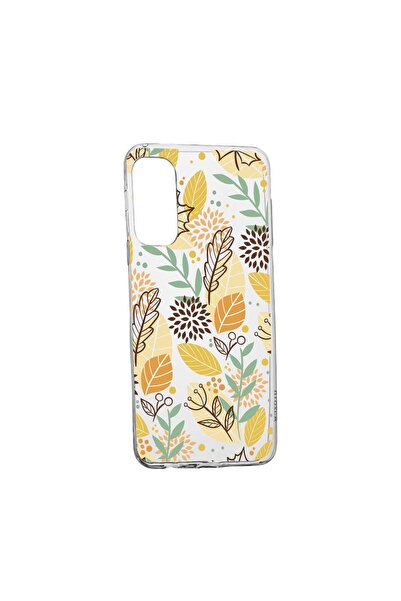 bestcase Θήκη σιλικόνης συμβατή με Samsung Galaxy S22 Plus, Φθινοπωρινή, ανθε...