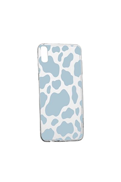 bestcase Θήκη σιλικόνης συμβατή με Apple iPhone XR, Μπλε Αγελάδα, ανθεκτική σ...