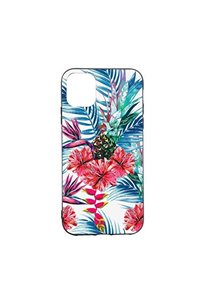 bestcase Θήκη σιλικόνης συμβατή με Apple iPhone 13 Pro, Τροπικό, Ανανάς, ανθε...