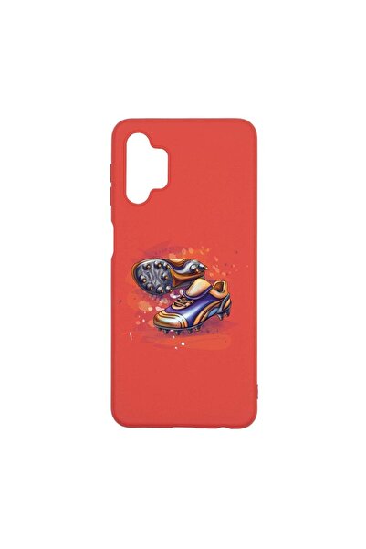 bestcase Θήκη σιλικόνης, Συμβατή με Samsung Galaxy A32 5G, Παπούτσια ποδοσφαί...