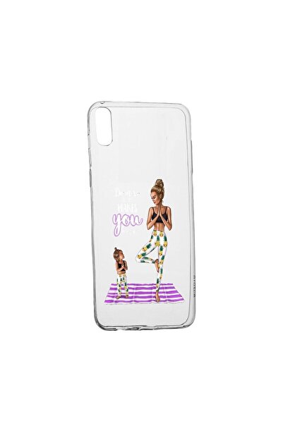 bestcase Θήκη Σιλικόνης Κορίτσι - Μαμά, Συμβατή με Samsung Galaxy A02, ανθεκτ...