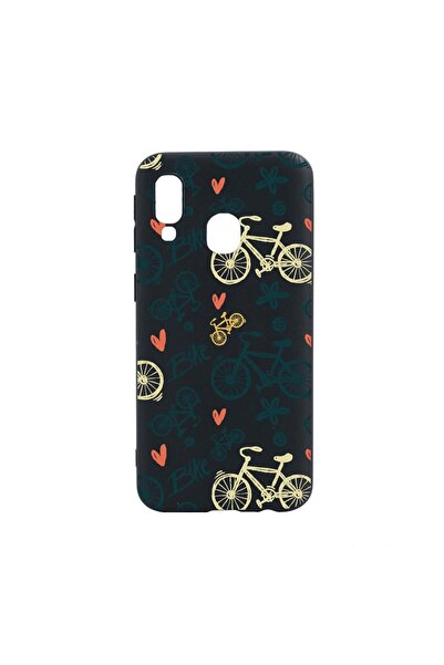 bestcase Husa Silicon Compatibila Cu Samsung Galaxy A40, Bike Love, rezistent...