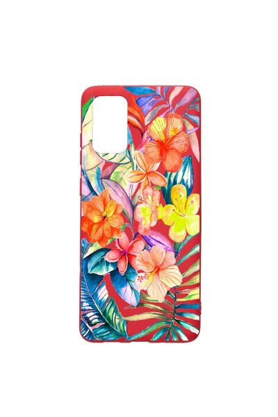 bestcase Husa Silicon, Compatibila Cu Samsung Galaxy M02s, Tropical Flowers, ...