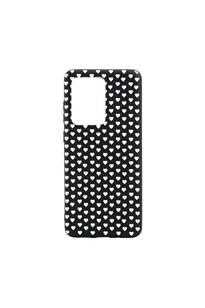 bestcase Θήκη σιλικόνης συμβατή με Samsung Galaxy S21 Ultra, Μικρά Καρδιάκια,...