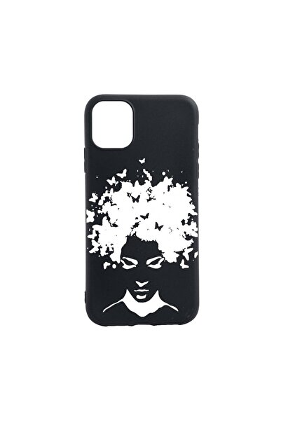 bestcase Husa Silicon Compatibila Cu Apple iPhone 12, Woman BW, rezistenta la...