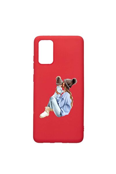 bestcase Θήκη σιλικόνης, Συμβατή με Samsung Galaxy A03s, Μαμά-κορίτσι με αγόρ...