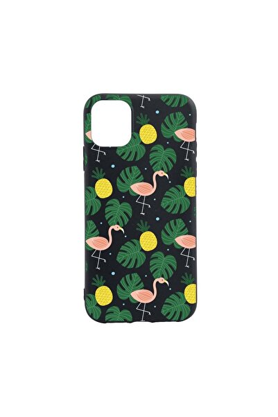 bestcase Θήκη σιλικόνης συμβατή με Apple iPhone 12 Mini, Τροπικό, ανθεκτική σ...