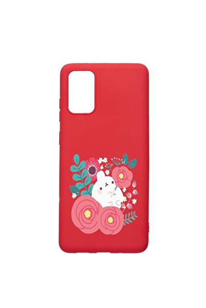 bestcase Silicone Case, Compatible with Samsung Galaxy A02s, Rabbit in flower...