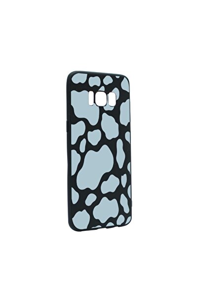 bestcase Θήκη σιλικόνης συμβατή με Samsung Galaxy S8, Μπλε Αγελάδα, ανθεκτική...