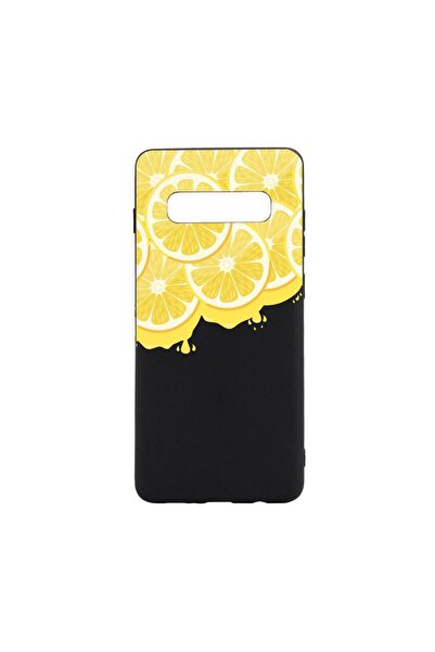 bestcase Θήκη σιλικόνης συμβατή με Samsung Galaxy S10 Plus, Λεμόνι, ανθεκτική...