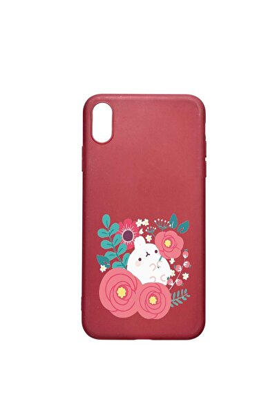 bestcase Θήκη σιλικόνης, Συμβατή με Apple iPhone XR, Κουνέλι σε λουλούδια, Αν...